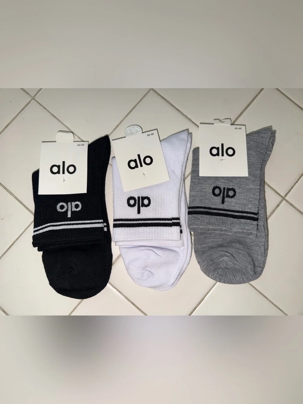 ALO women’s Athletic Crew Socks set bundle holiday travel party casual gifts